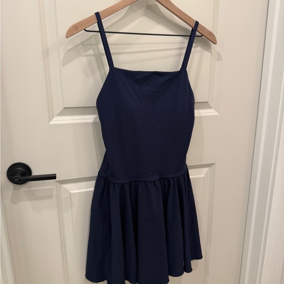 Aerie Navy Strappy Athletic Dress - Picture 3 of 8